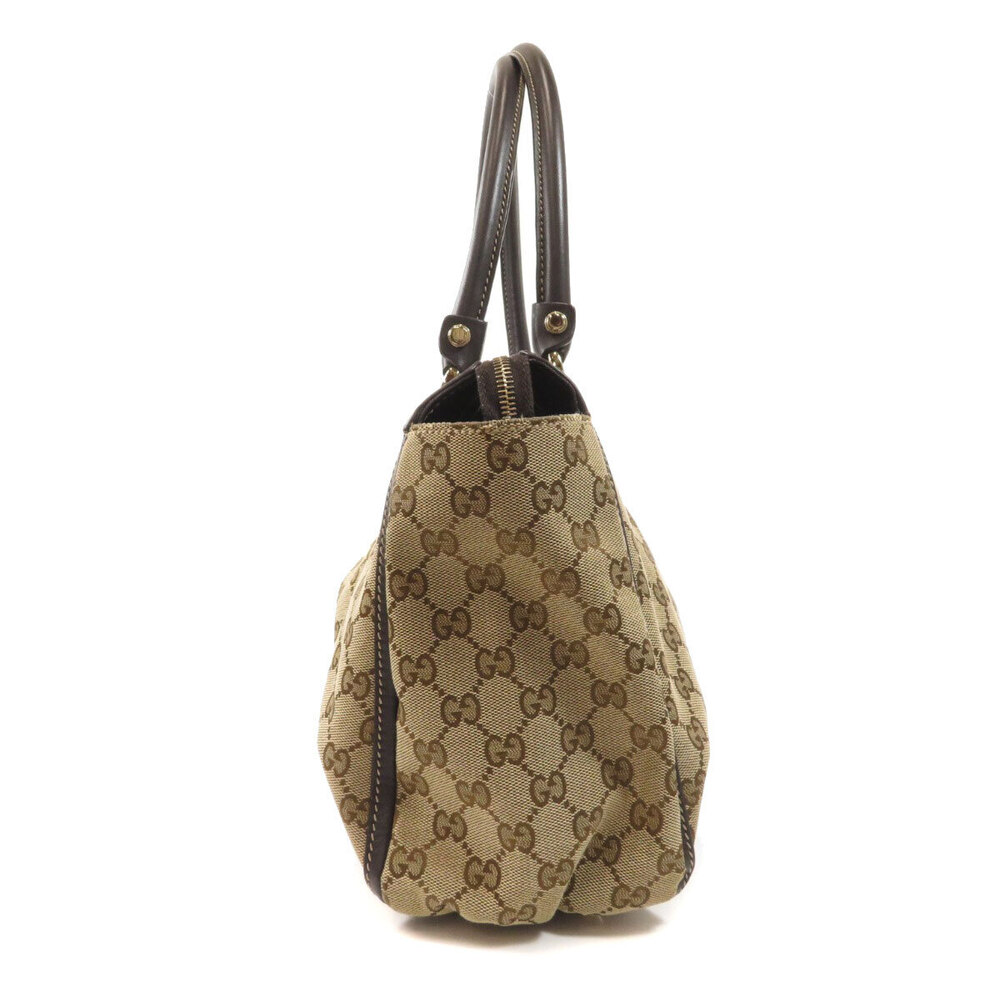 Gucci GG Logo Tote Bag Canvas - Picture 3 of 10